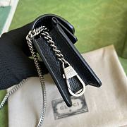 Gucci Dionysus GG Super Mini Bag Black 476432 size 16.5x10x4 cm - 6