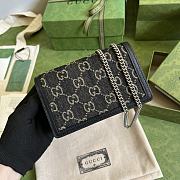 Gucci Dionysus GG Super Mini Bag Black 476432 size 16.5x10x4 cm - 4