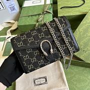Gucci Dionysus GG Mini Chain Bag Black 401231 size 20x4x14 cm - 1