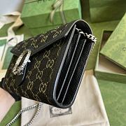 Gucci Dionysus GG Mini Chain Bag Black 401231 size 20x4x14 cm - 3