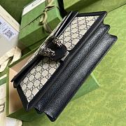 Gucci Dionysus Small GG Shoulder Bag Beige/Black 400249 size 28x18x9 cm - 4
