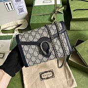 Gucci Dionysus GG Mini Chain Bag Beige/Black 401231 size 20x4x14 cm - 1