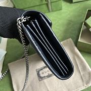 Gucci Dionysus GG Mini Chain Bag Beige/Black 401231 size 20x4x14 cm - 6
