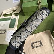 Gucci Dionysus GG Mini Chain Bag Beige/Black 401231 size 20x4x14 cm - 5