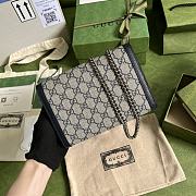 Gucci Dionysus GG Mini Chain Bag Beige/Black 401231 size 20x4x14 cm - 4