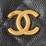 Chanel Gold Coin Chain Strap Phone Black Bag AP2860 size 18x9x3.5 cm - 2