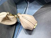 Fendi Nano Fendigraphy Beige Leather 7AS089 size 16.5x14x5 cm - 6