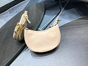 Fendi Nano Fendigraphy Beige Leather 7AS089 size 16.5x14x5 cm - 4