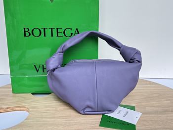 Bottega Veneta Double Knot Purple 629635 size 30x23x15 cm
