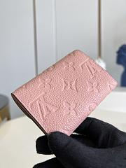 LV Rosalie Coin Purse Rose Pink M81520 size 11 x 8 x 2.5 cm - 2