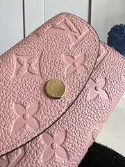 LV Rosalie Coin Purse Rose Pink M81520 size 11 x 8 x 2.5 cm - 3