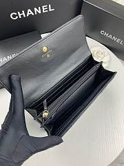 Chanel 19 Long Flap Wallet Black AP0955 size 19.5x10x2.5 cm - 3