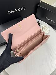 Chanel 19 Long Flap Wallet Light Pink AP0955 size 19.5x10x2.5 cm - 6
