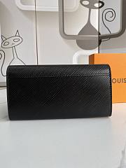 LV Twist Wallet Black size 19.0x 10.5x 2.5 cm - 3