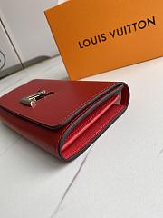 LV Twist Wallet Red size 19.0x 10.5x 2.5 cm - 5