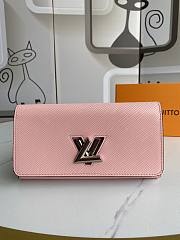 LV Twist Wallet Rose Pink size 19.0x 10.5x 2.5 cm - 1