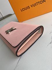 LV Twist Wallet Rose Pink size 19.0x 10.5x 2.5 cm - 6