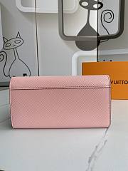 LV Twist Wallet Rose Pink size 19.0x 10.5x 2.5 cm - 2