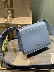 Bvlgari Serpenti Forever S Crossbody Bag Blue 291469 size 20x14x8.5 cm - 3