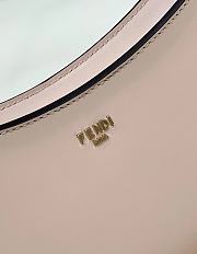 Fendi O'Lock Swing Pastel Pink Leather Clutch size 32x11x5 cm - 4
