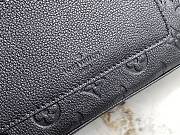 LV Marceau Black Grained Leather M46200 size 24.5x15x6.5 cm - 2