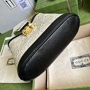 Gucci Small GG Shoulder Bag White 675788 Size 25x21x9 cm - 4