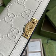 Gucci GG Wallet With Chain White 676155 size 19x10x4 cm - 6
