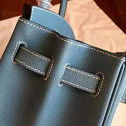 Hermes Birkin Blue Jean Epsom Leather Size 30x22x16 cm - 2