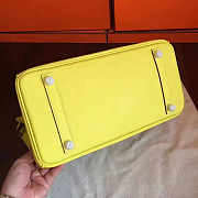 Hermes Birkin Yellow Epsom Leather Size 30x22x16 cm - 3