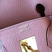 Hermes Birkin Rose Sakura Togo Leather Size 30x22x16 cm - 3