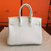 Hermes Birkin White Epsom Leather Size 30x22x16 cm - 4
