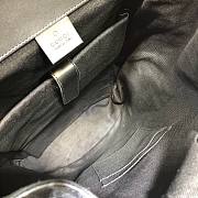 Gucci GG Supreme Black Backpack 495563 size 34x42x16 cm - 4