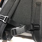 Gucci GG Supreme Black Backpack 495563 size 34x42x16 cm - 3