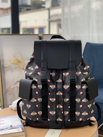 Gucci Bestiary Backpack With Bees 495563 size 34x42x16 cm