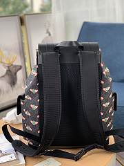 Gucci Bestiary Backpack With Bees 495563 size 34x42x16 cm - 6