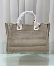 Chanel Deauville Tote 22 Grey Size 39 cm - 6