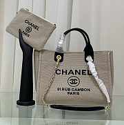 Chanel Deauville Tote 22 Black Size 39 cm - 1