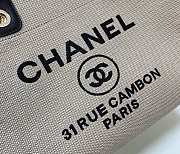 Chanel Deauville Tote 22 Black Size 39 cm - 2