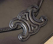 Celine Wallet On Chain Cuir Triomphe Black Size 19 x 11 x 4 cm - 2