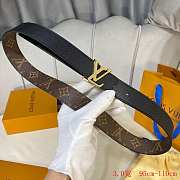 Louis Vuitton LV Belt 3.0 cm with gold/silver hardware - 3