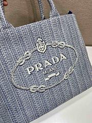  Prada Embroidered Tote Bag 1BA342 size 27x18.5x10.5 cm - 5