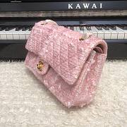 Chanel Classic Light Pink Woolen size 25 cm - 6
