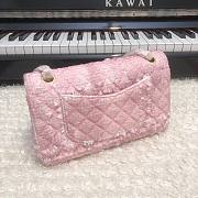 Chanel Classic Light Pink Woolen size 25 cm - 3