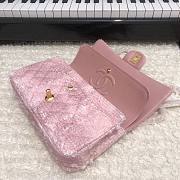 Chanel Classic Light Pink Woolen size 25 cm - 2