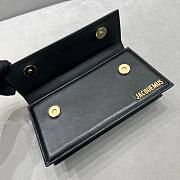 Jacquemus Le Chiquito Long Handbag Black size 21x10x6 cm - 4