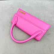 Jacquemus Le Chiquito Long Handbag Pink size 21x10x6 cm - 5