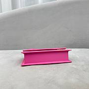 Jacquemus Le Chiquito Long Handbag Pink size 21x10x6 cm - 2