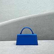Jacquemus Le Chiquito Long Handbag Blue size 21x10x6 cm - 5