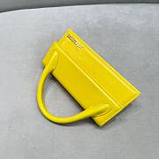 Jacquemus Le Chiquito Long Handbag Yellow size 21x10x6 cm - 6