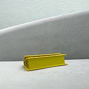 Jacquemus Le Chiquito Long Handbag Yellow size 21x10x6 cm - 5